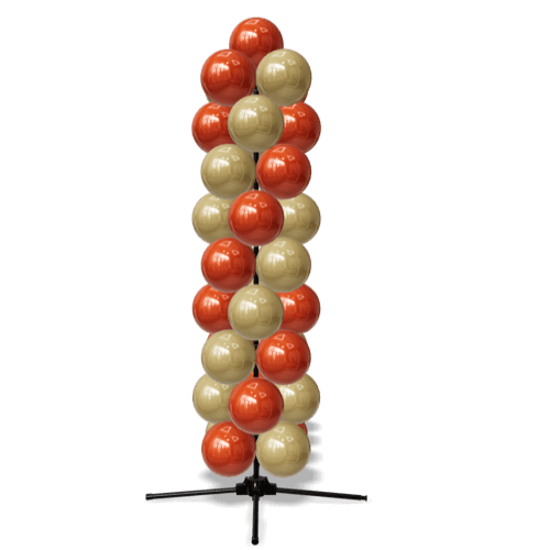 Ballonpilaar vóór de transformatie naar Kuninkaan päivä