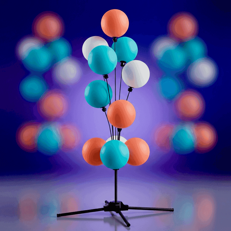 Spectacular balloon fountain as central decoration piece