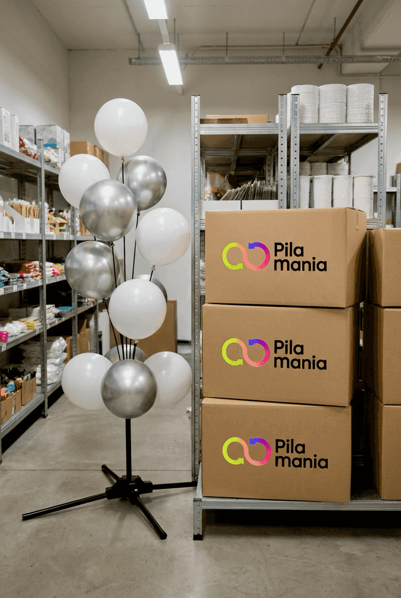 Compact PilaMania decoration stored in a small storage space