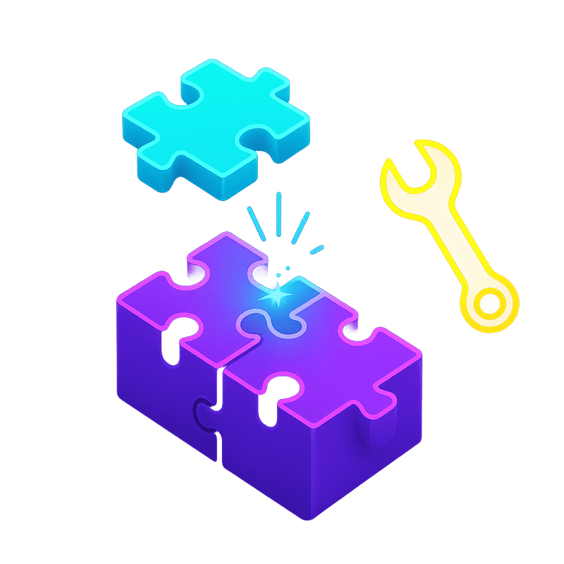 Repair system - replaceable parts and instructions