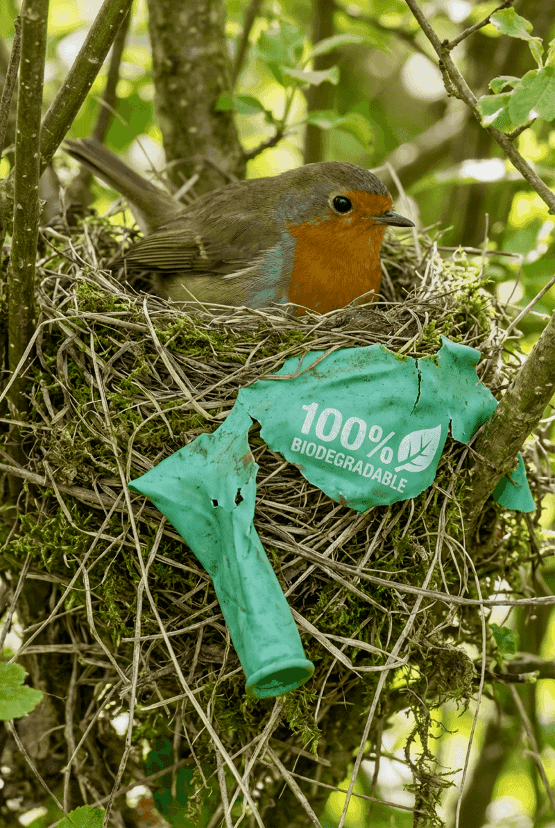 Misleading eco-friendly claims on balloon packaging